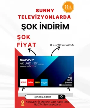 Sunny 55 inch webOS TV Adana