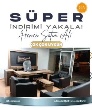 Büro Lüks Makam Odası Mobilya Takımı