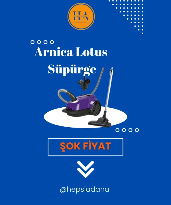Arnica Lotus Süpürge